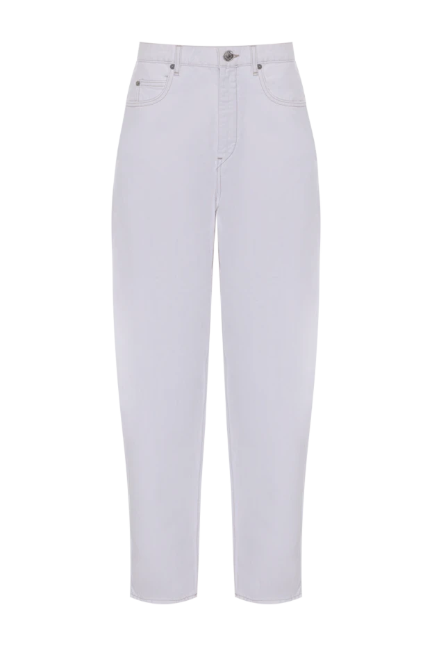 Isabel Marant woman white cotton jeans for women купить с ценами и фото 156392 - photo 1