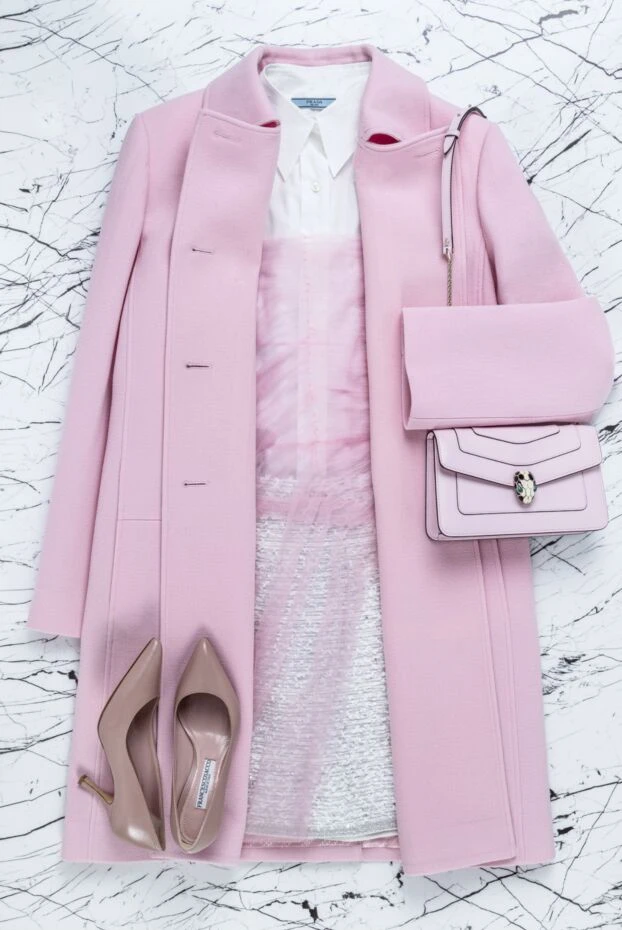 Белая твидовая мини-юбка с люрексом и пайетками
 - фото 2