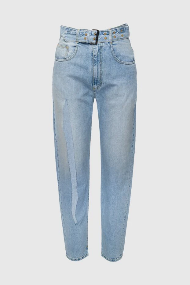 Maison Margiela woman blue cotton jeans for women купить с ценами и фото 156446 - photo 1