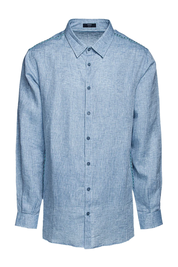 Torras man men's blue linen shirt купить с ценами и фото 156500 - photo 1