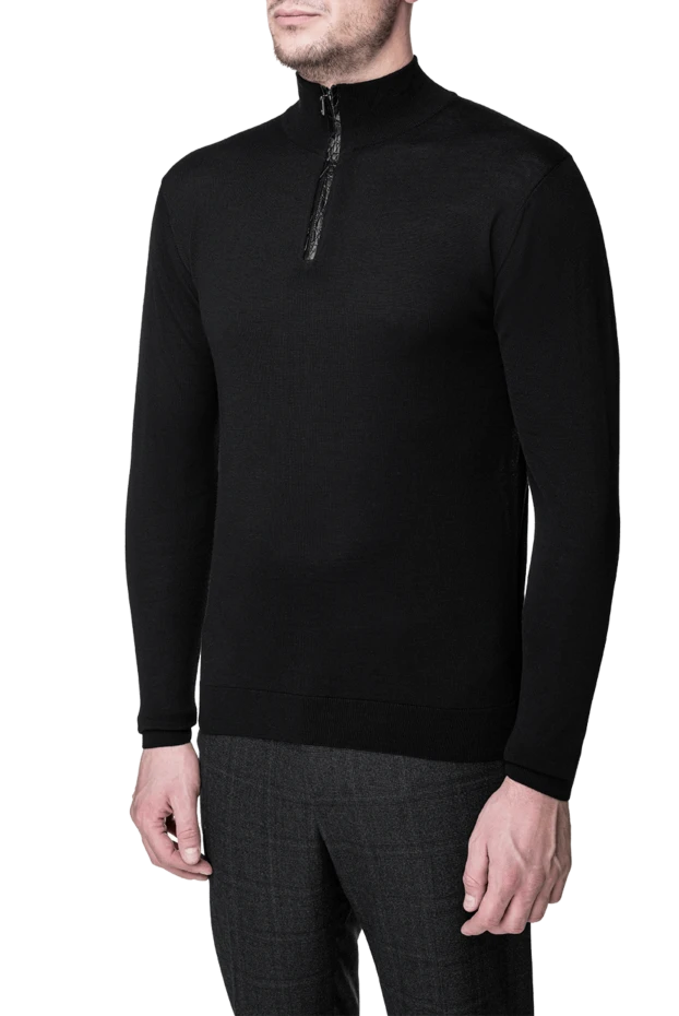 Torras man wool, silk and cashmere troyer gray for men 156505 - photo 3