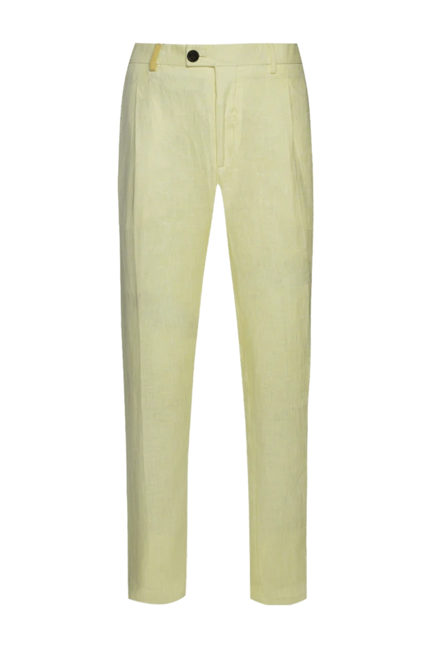 Torras man men's yellow linen trousers купить с ценами и фото 156508 - photo 1