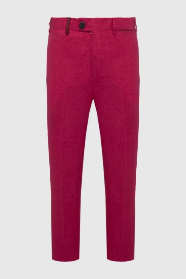 Torras man pink linen trousers for men купить с ценами и фото 156509 - photo 1