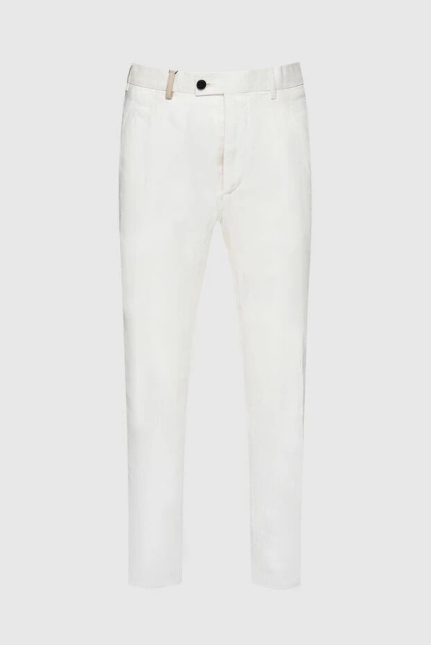 Torras man white linen trousers for men купить с ценами и фото 156510 - photo 1