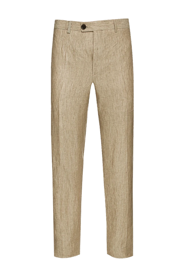 Torras man men's beige linen trousers купить с ценами и фото 156511 - photo 1