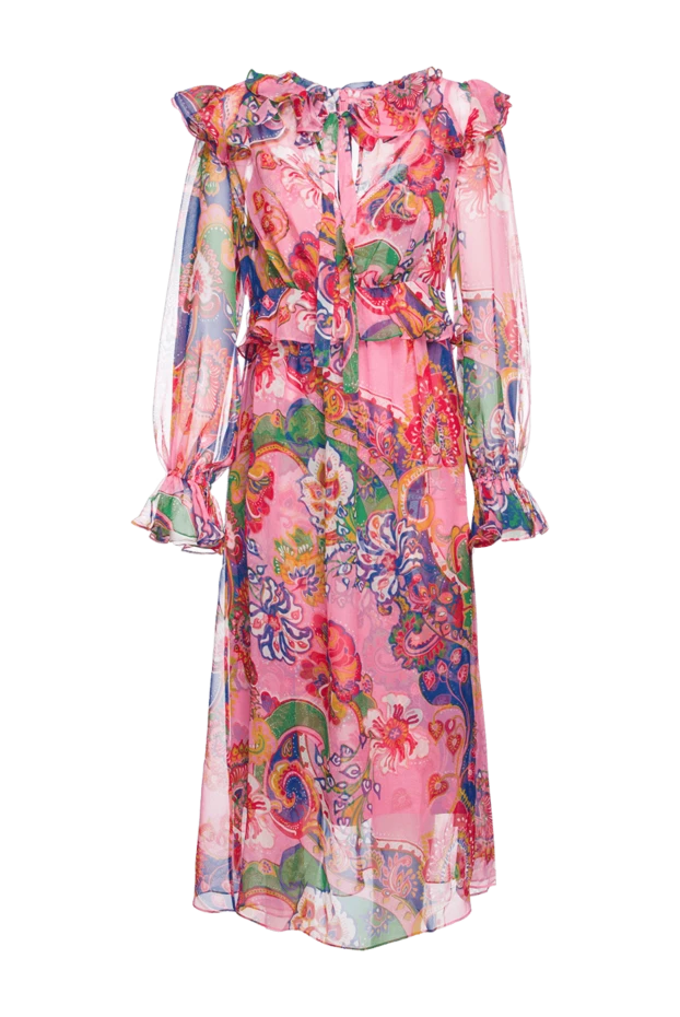 Zimmermann woman pink silk dress for women купить с ценами и фото 156601 - photo 1