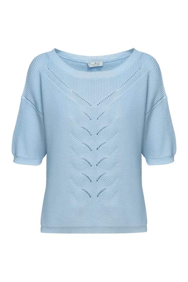 Panicale woman blue cotton jumper for women купить с ценами и фото 156716 - photo 1