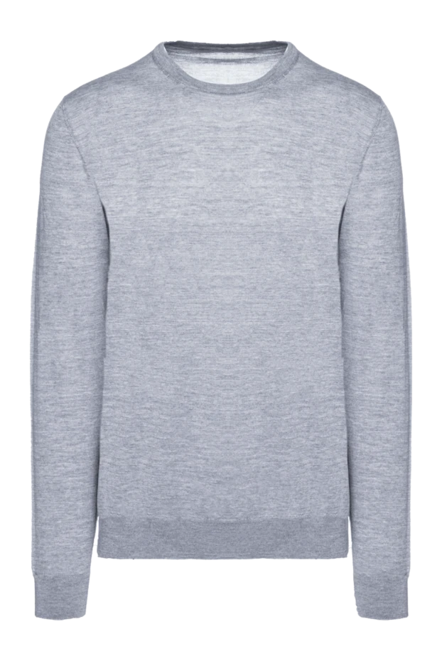 Cesare di Napoli man wool jumper gray for men купить с ценами и фото 156818 - photo 1