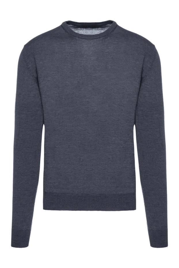 Cesare di Napoli man wool jumper gray for men купить с ценами и фото 156829 - photo 1