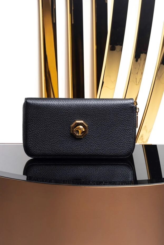 Stefano Ricci black genuine leather men's clutch bag 156905 - photo 2