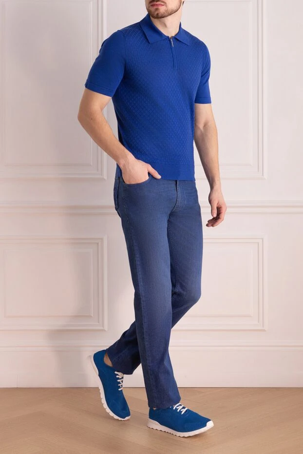 Stefano Ricci джинсы из мягкой хлопковой ткани с эластичным эффектом 156970 - фото 2