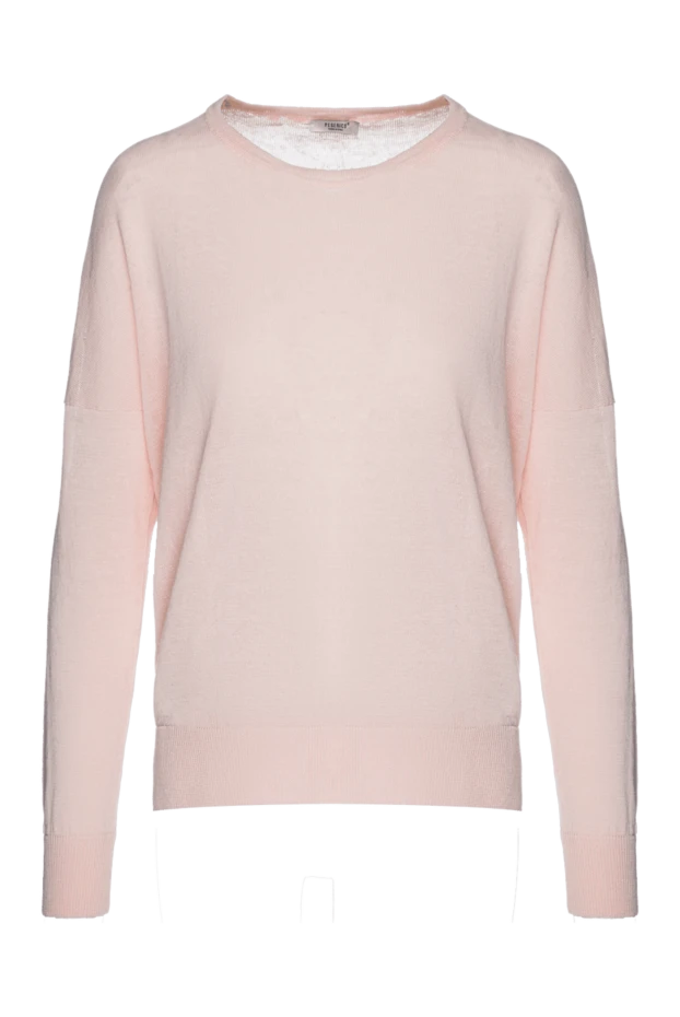 Peserico woman pink linen and cotton jumper for women купить с ценами и фото 156986 - photo 1