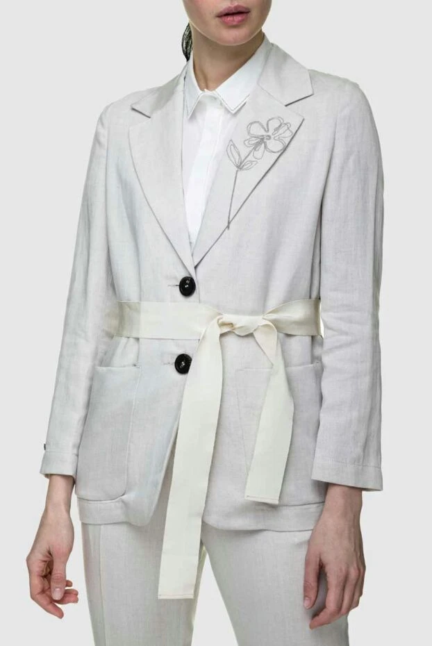 Dolce & Gabbana woman women's jacket white 177953 - photo 3