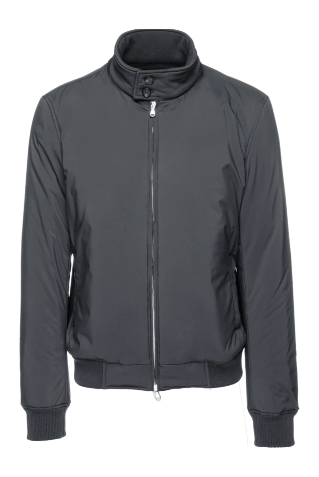 Cesare di Napoli man polyester jacket gray for men купить с ценами и фото 157151 - photo 1