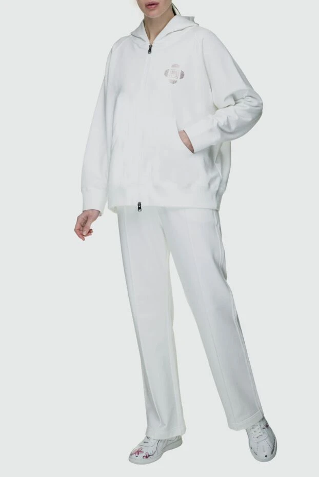 Ermanno Scervino woman white walking suit for women купить с ценами и фото 157207 - photo 2