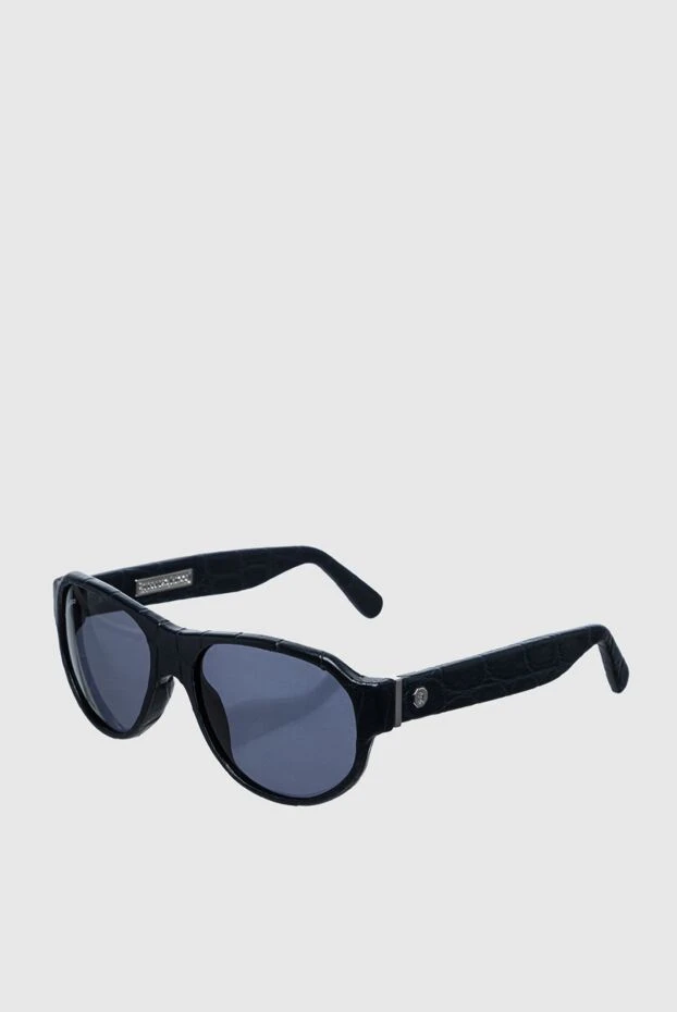 Stefano Ricci metal and plastic blue men's sunglasses for sun protection 157225 - photo 3