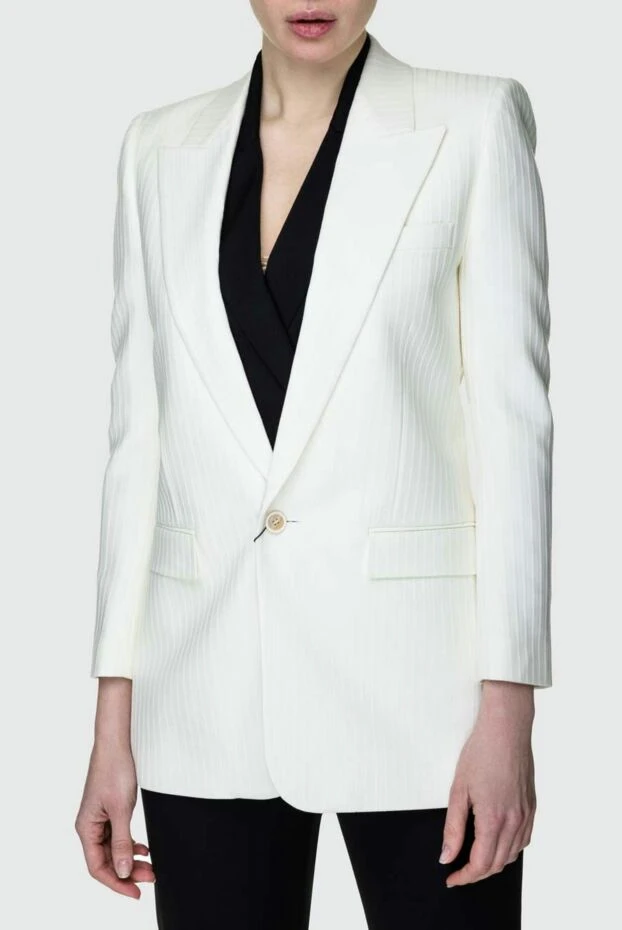 Dolce & Gabbana woman women's jacket white 177953 - photo 3