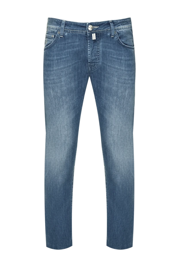 Jacob Cohen man blue jeans for men купить с ценами и фото 157426 - photo 1