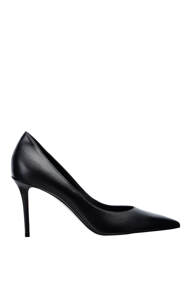 Le Silla woman black leather shoes for women купить с ценами и фото 157430 - photo 1