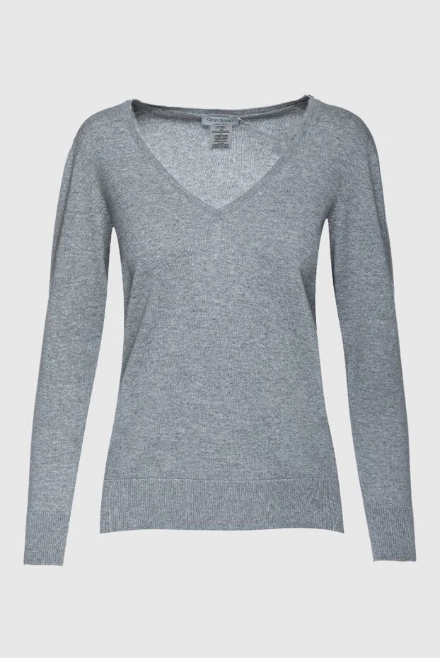 Gran Sasso woman gray jumper for women купить с ценами и фото 157502 - photo 1