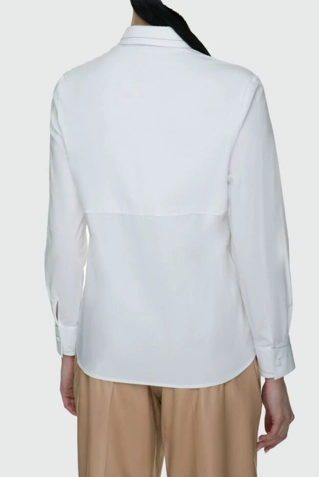 Peserico woman white cotton blouse for women 159612 - photo 3