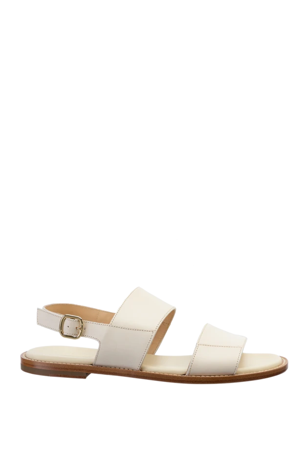 Doucal`s woman beige leather sandals for women купить с ценами и фото 157605 - photo 1