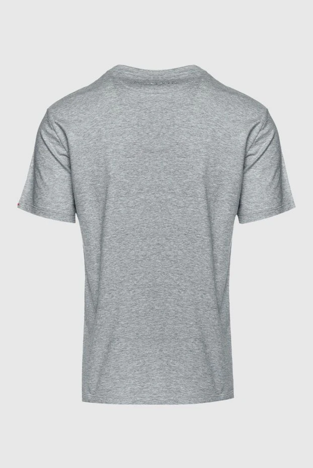 Stefano Ricci футболка из хлопка и модала серая мужская 157705 - фото 2