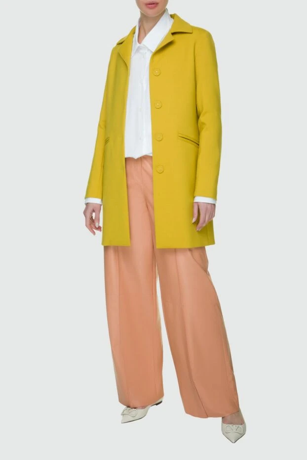 Herno woman women's yellow coat купить с ценами и фото 157786 - photo 2