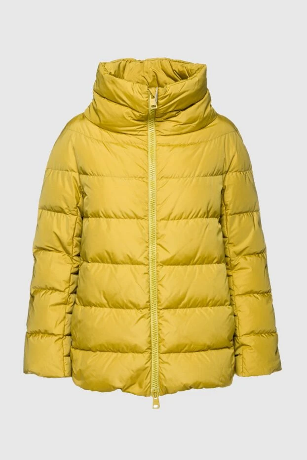 Herno woman women's yellow polyamide down jacket купить с ценами и фото 157789 - photo 1