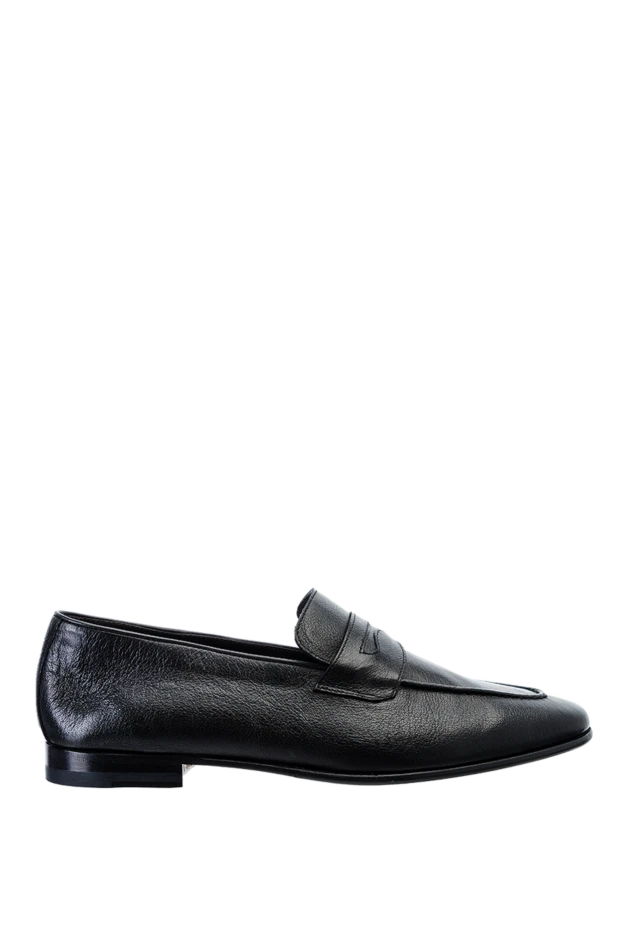 Pellettieri di Parma man black leather loafers for men купить с ценами и фото 157864 - photo 1