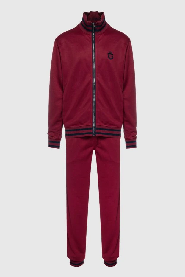 Billionaire man men's polyester sports suit, burgundy купить с ценами и фото 157898 - photo 1