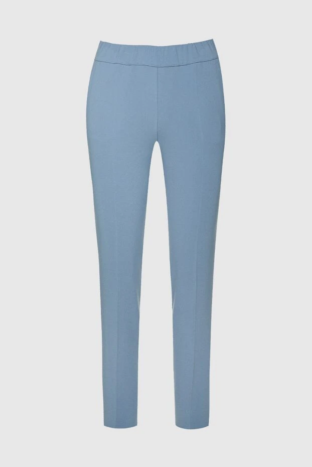 D.Exterior woman blue polyester trousers for women купить с ценами и фото 157932 - photo 1