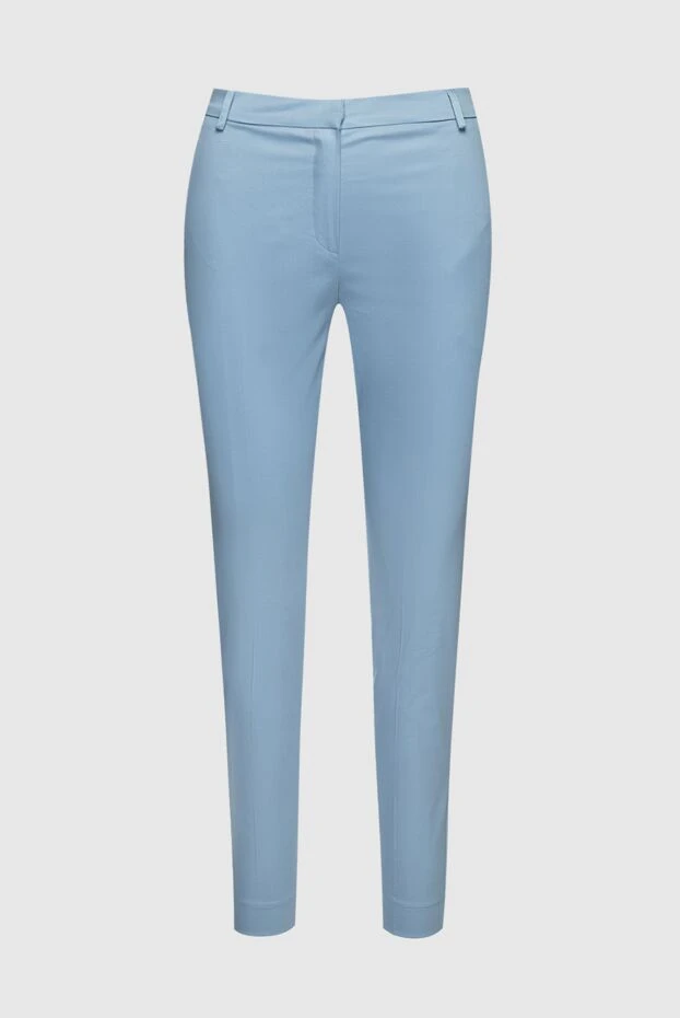 D.Exterior woman blue cotton trousers for women купить с ценами и фото 157960 - photo 1