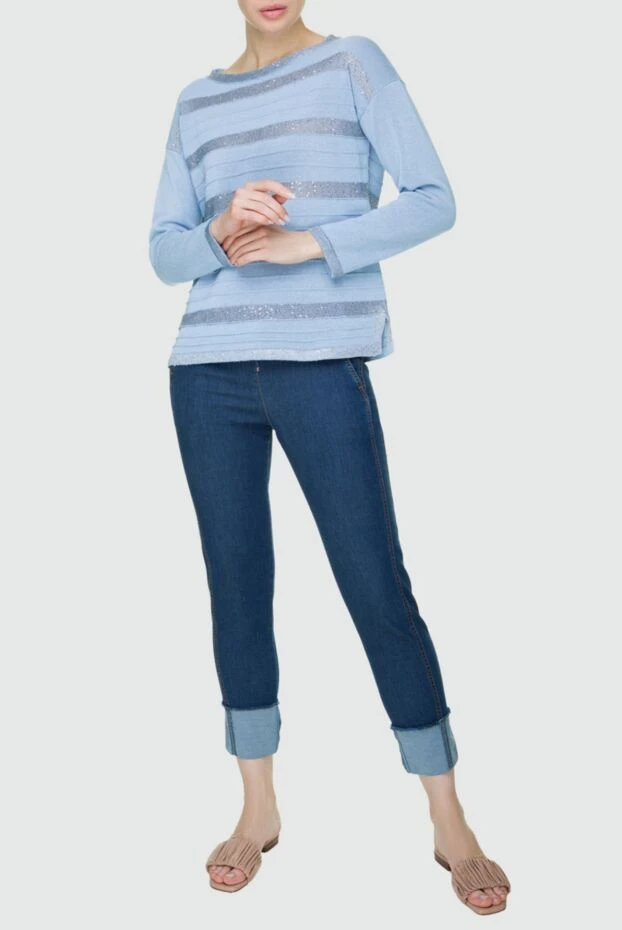 D.Exterior woman blue jumper for women купить с ценами и фото 157985 - photo 2