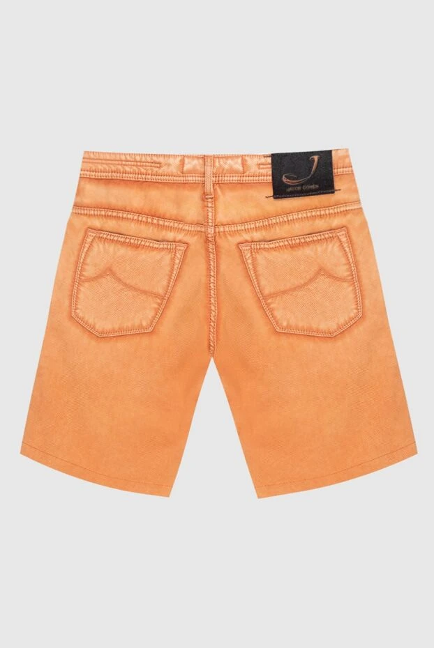 Jacob Cohen man cotton shorts orange for men купить с ценами и фото 158225 - photo 2