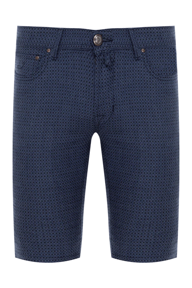 Jacob Cohen man blue wool shorts for men 158227 - photo 1