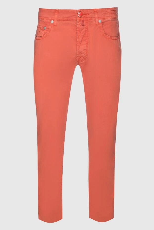 Jacob Cohen man cotton jeans orange for men купить с ценами и фото 158273 - photo 1