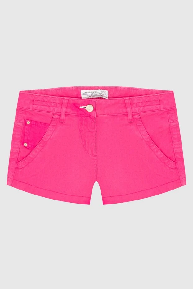 Jacob Cohen woman pink cotton shorts for women купить с ценами и фото 158320 - photo 1