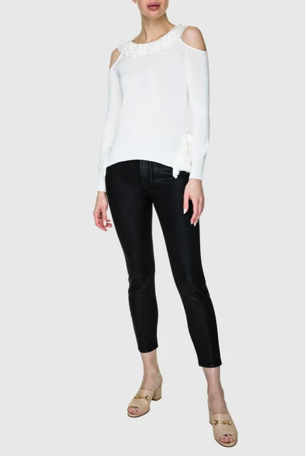 Jacob Cohen woman black jeans for women купить с ценами и фото 158338 - photo 2