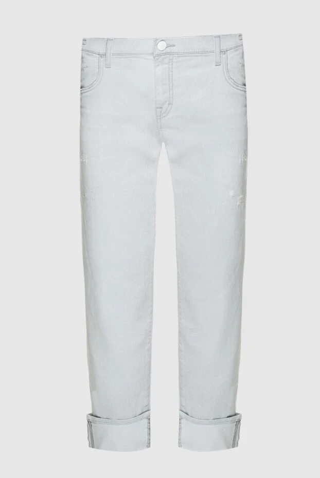 Jacob Cohen woman white cotton jeans for women купить с ценами и фото 158356 - photo 1