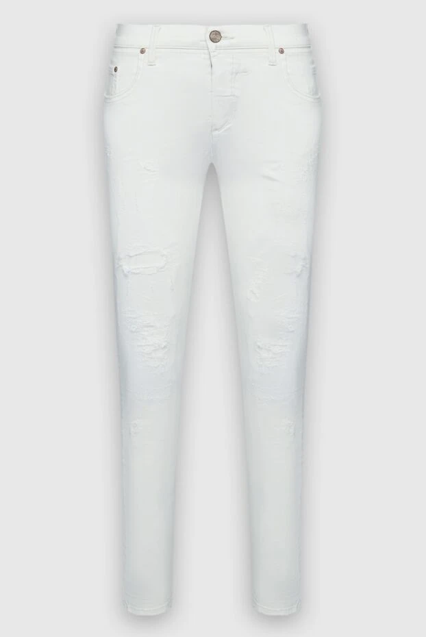 Jacob Cohen woman white jeans for women купить с ценами и фото 158362 - photo 1