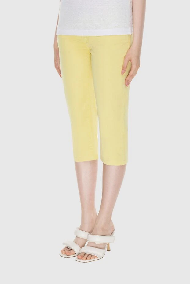 Loro Piana woman shorts yellow for women 173701 - photo 3