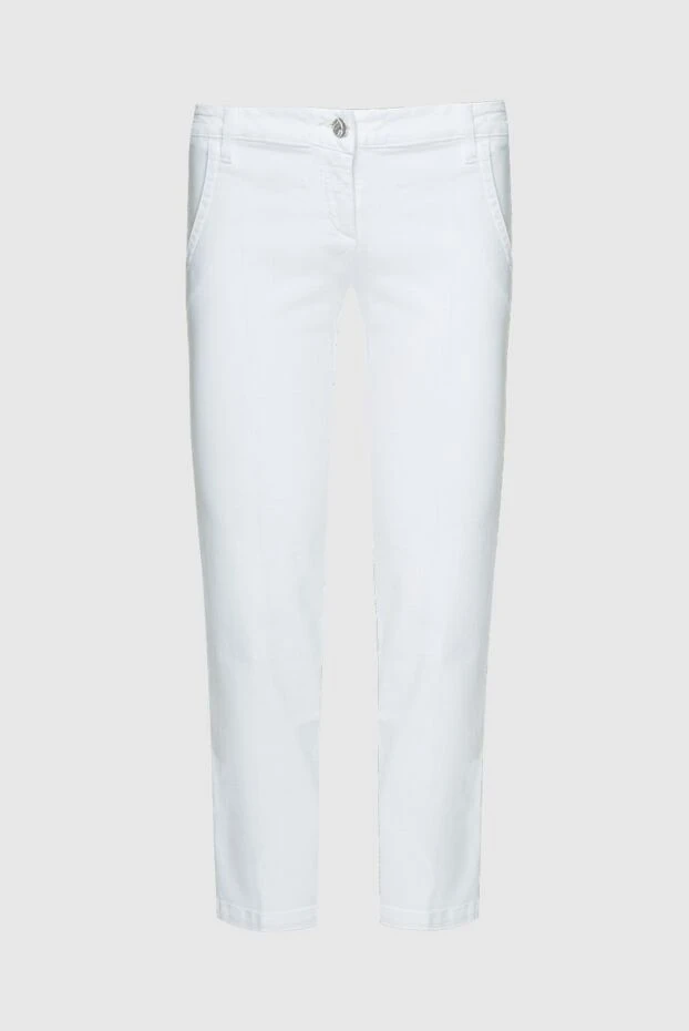 Jacob Cohen woman white jeans for women купить с ценами и фото 158381 - photo 1