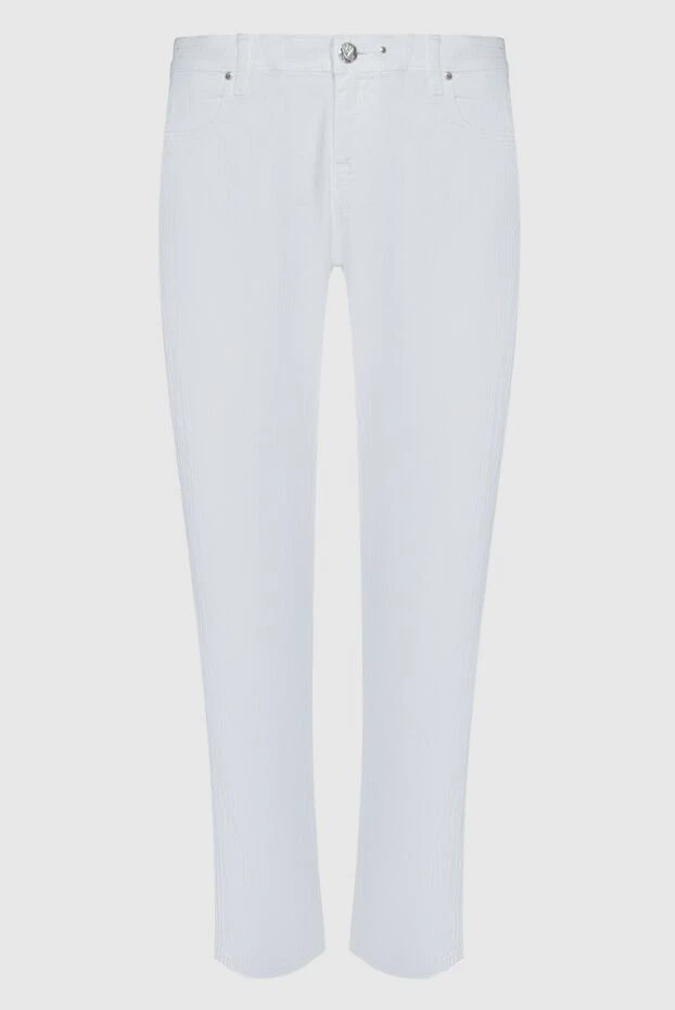 Jacob Cohen woman white cotton jeans for women купить с ценами и фото 158386 - photo 1