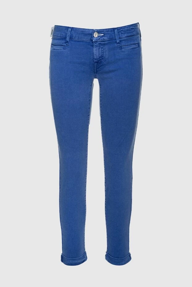 Jacob Cohen woman blue jeans for women купить с ценами и фото 158392 - photo 1