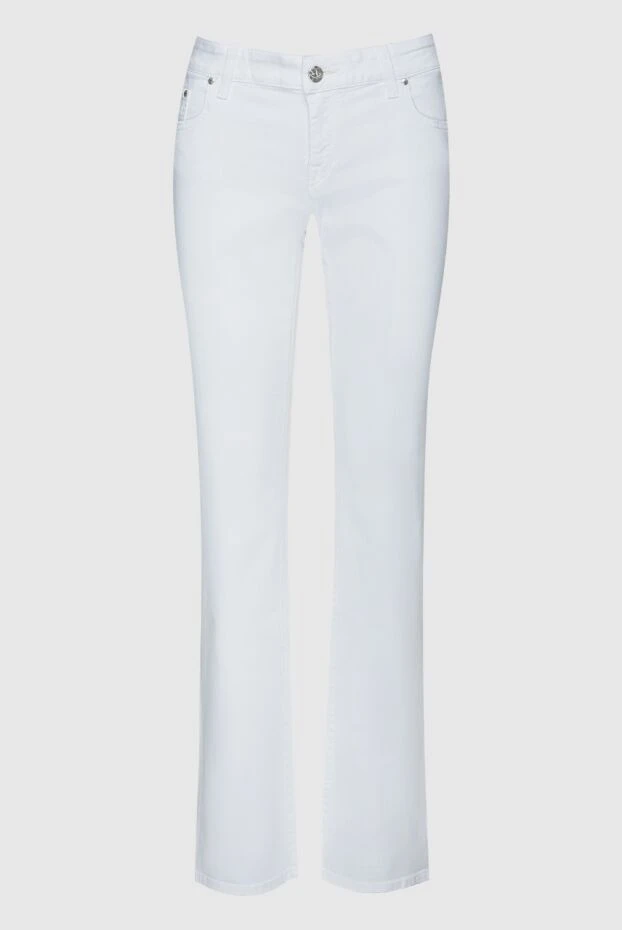 Jacob Cohen woman white jeans for women купить с ценами и фото 158399 - photo 1