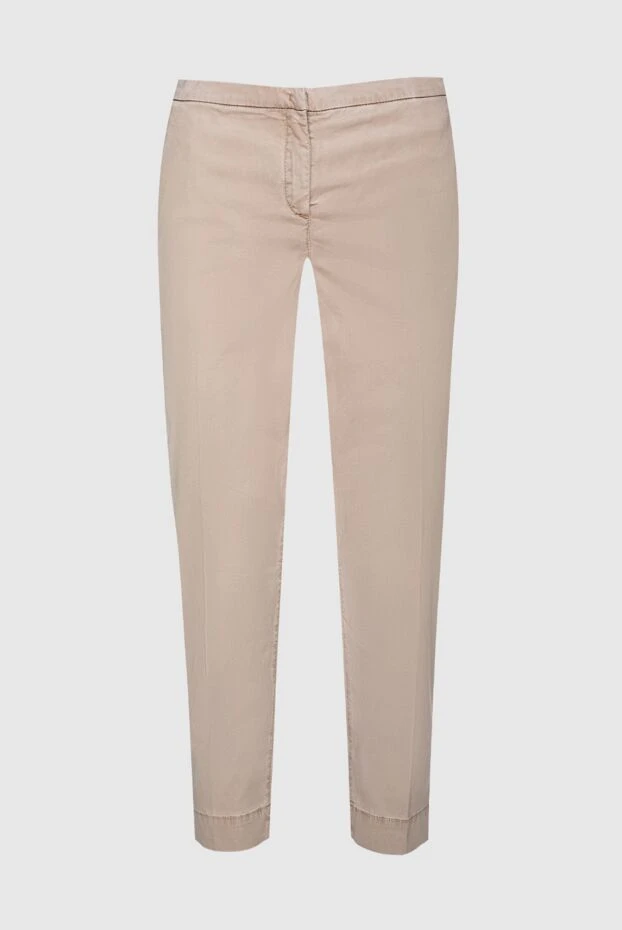 Jacob Cohen woman beige jeans for women купить с ценами и фото 158402 - photo 1