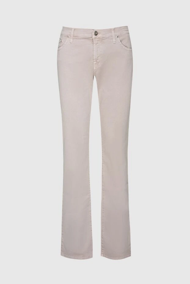 Jacob Cohen woman beige jeans for women купить с ценами и фото 158406 - photo 1