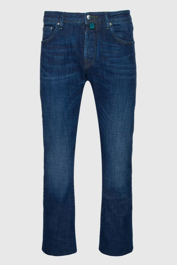 Jacob Cohen man blue cotton jeans for men купить с ценами и фото 158481 - photo 1