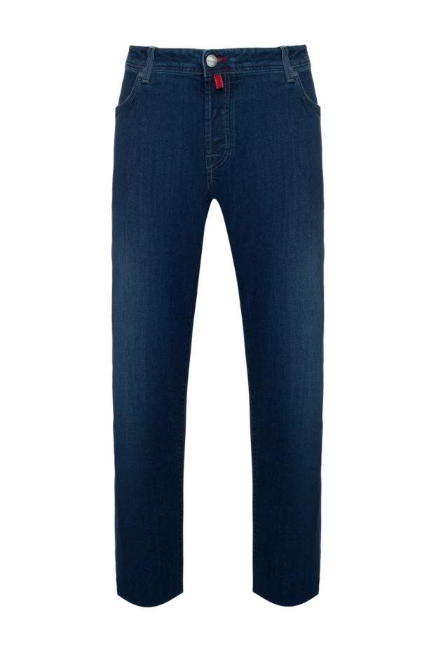 Jacob Cohen man cotton and polyester jeans blue for men купить с ценами и фото 158498 - photo 1